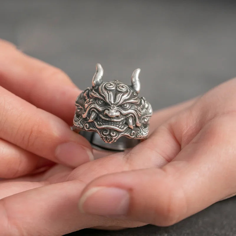 Bague Masque de Mahakala