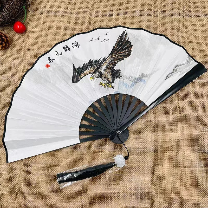 Eventail traditionnel Légendes chinoise