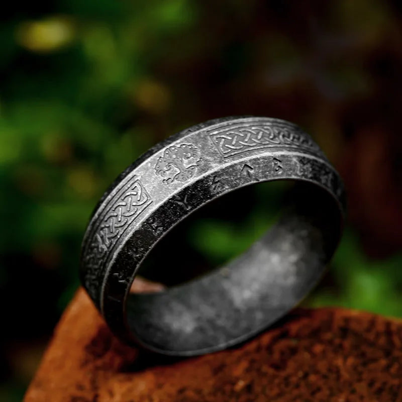 Anneaux rune viking Arbre de vie