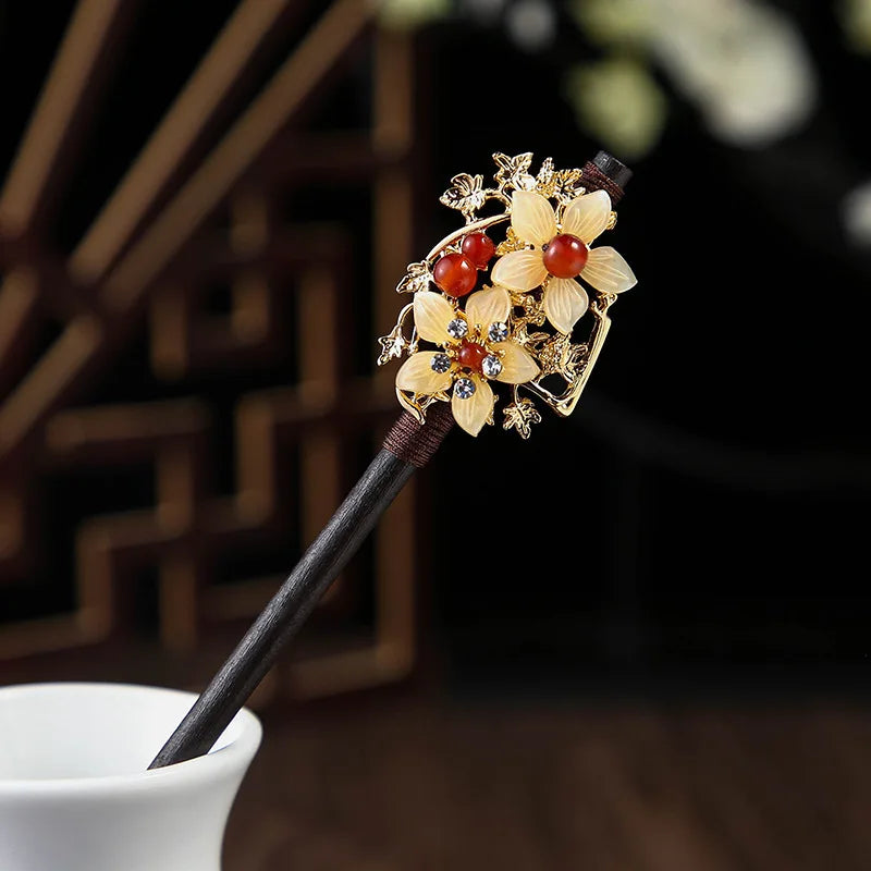 Hair Stick Flower