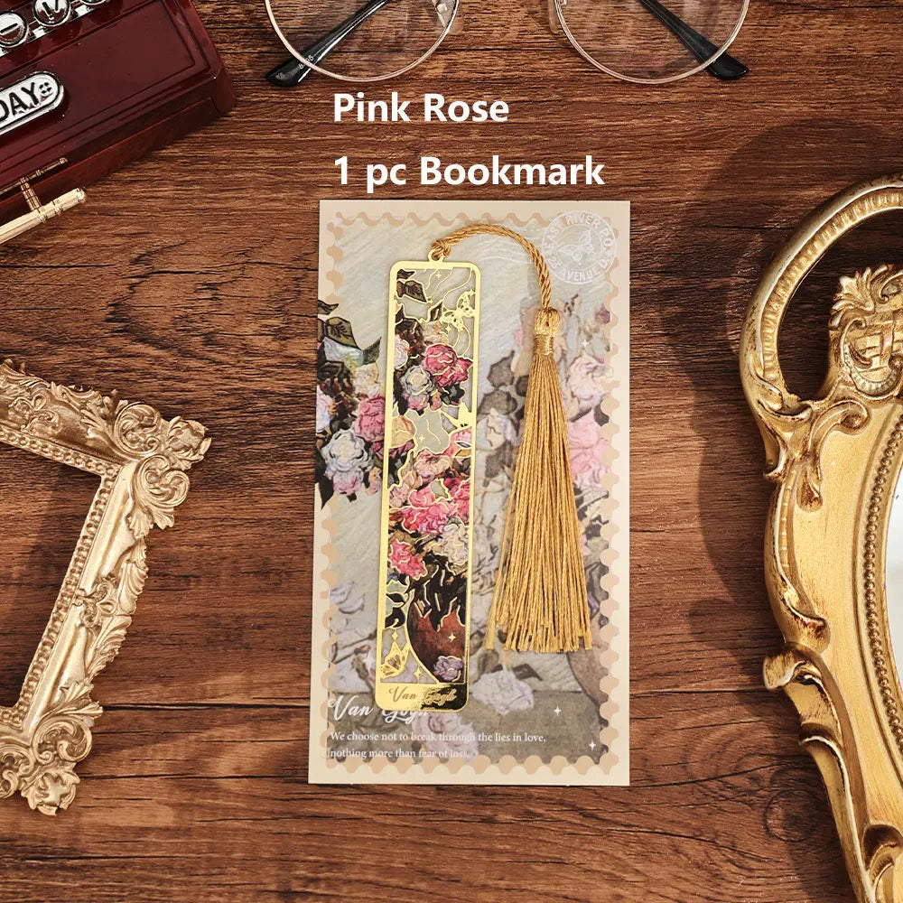 Marque page floral