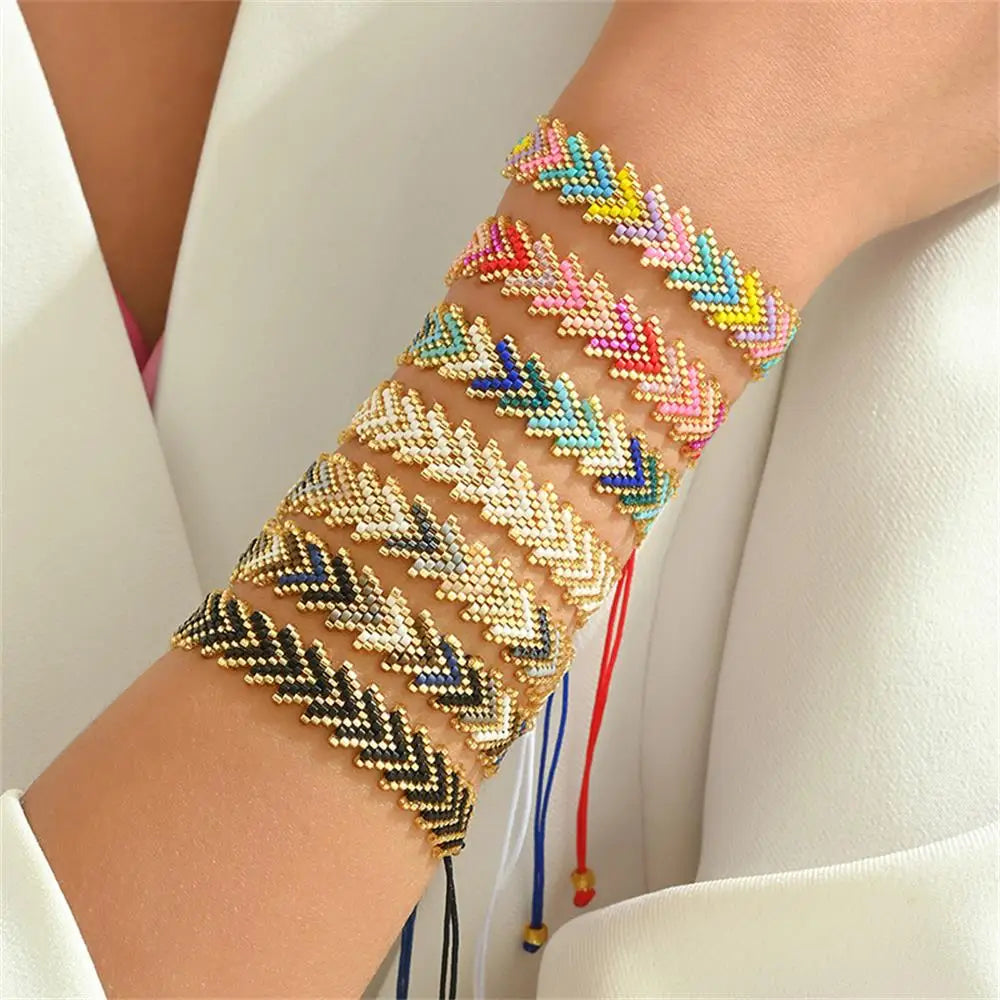 Bracelet Ajustable Bohemien style Miyuki