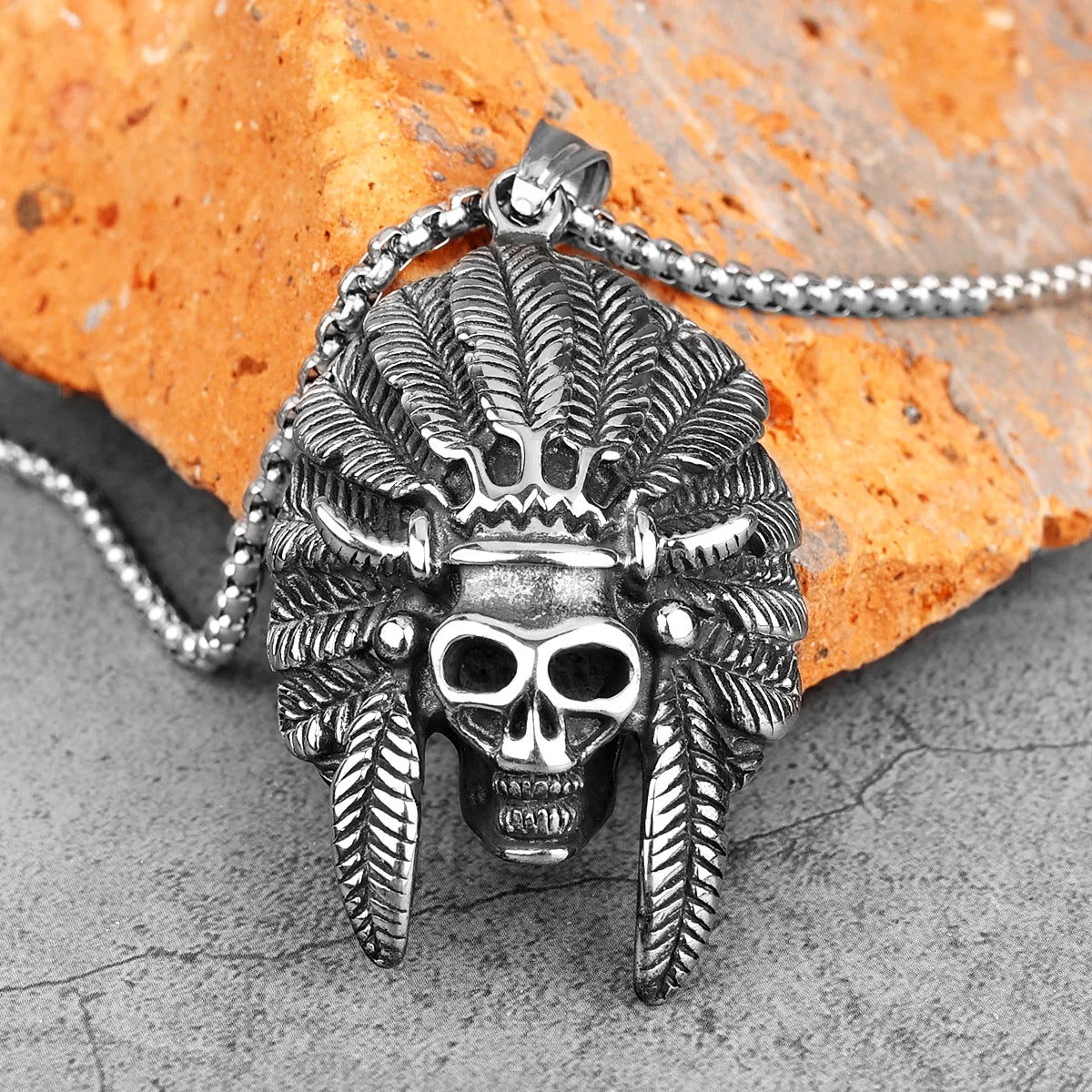 Pendentif Chief Skull