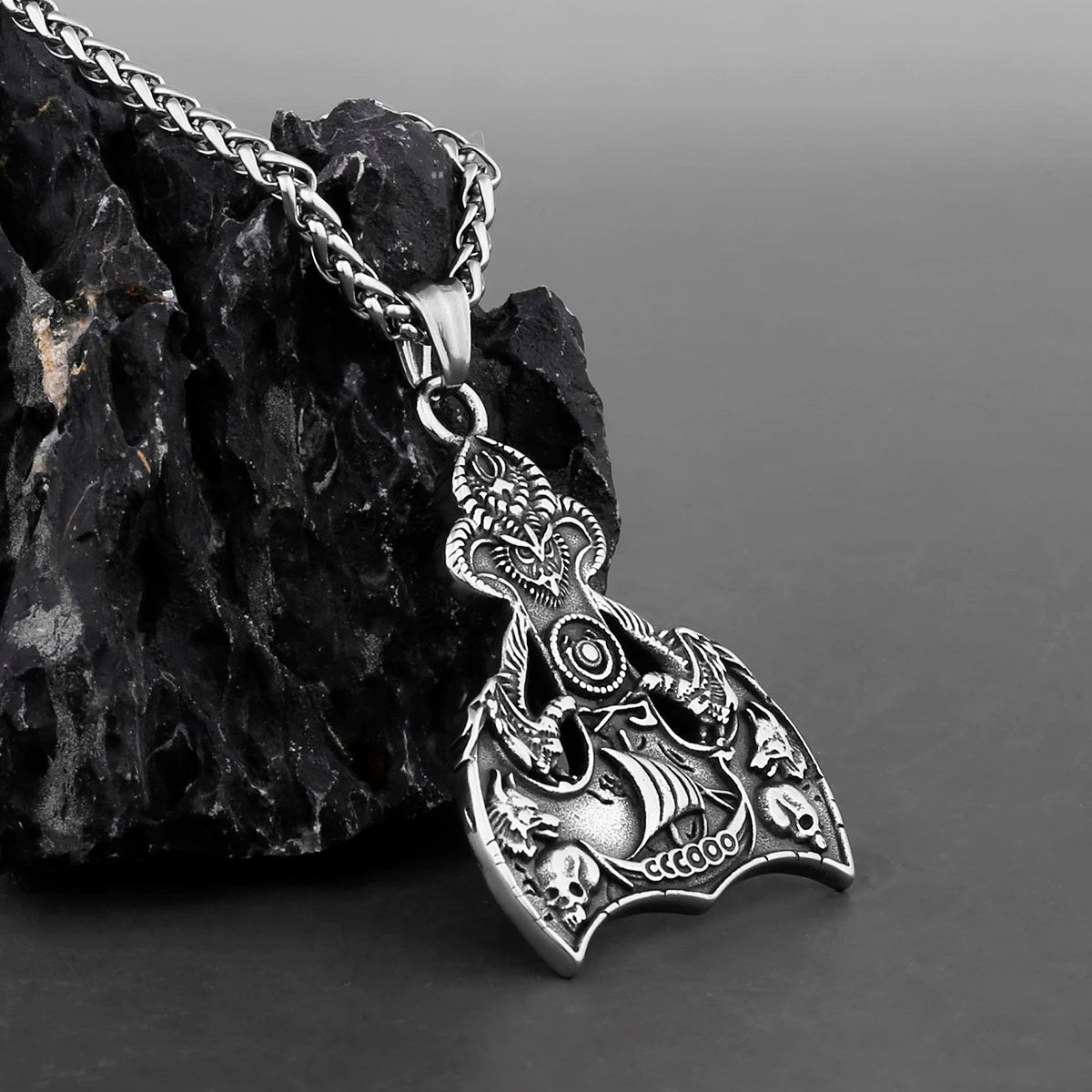 Pendentif Drakkar Viking