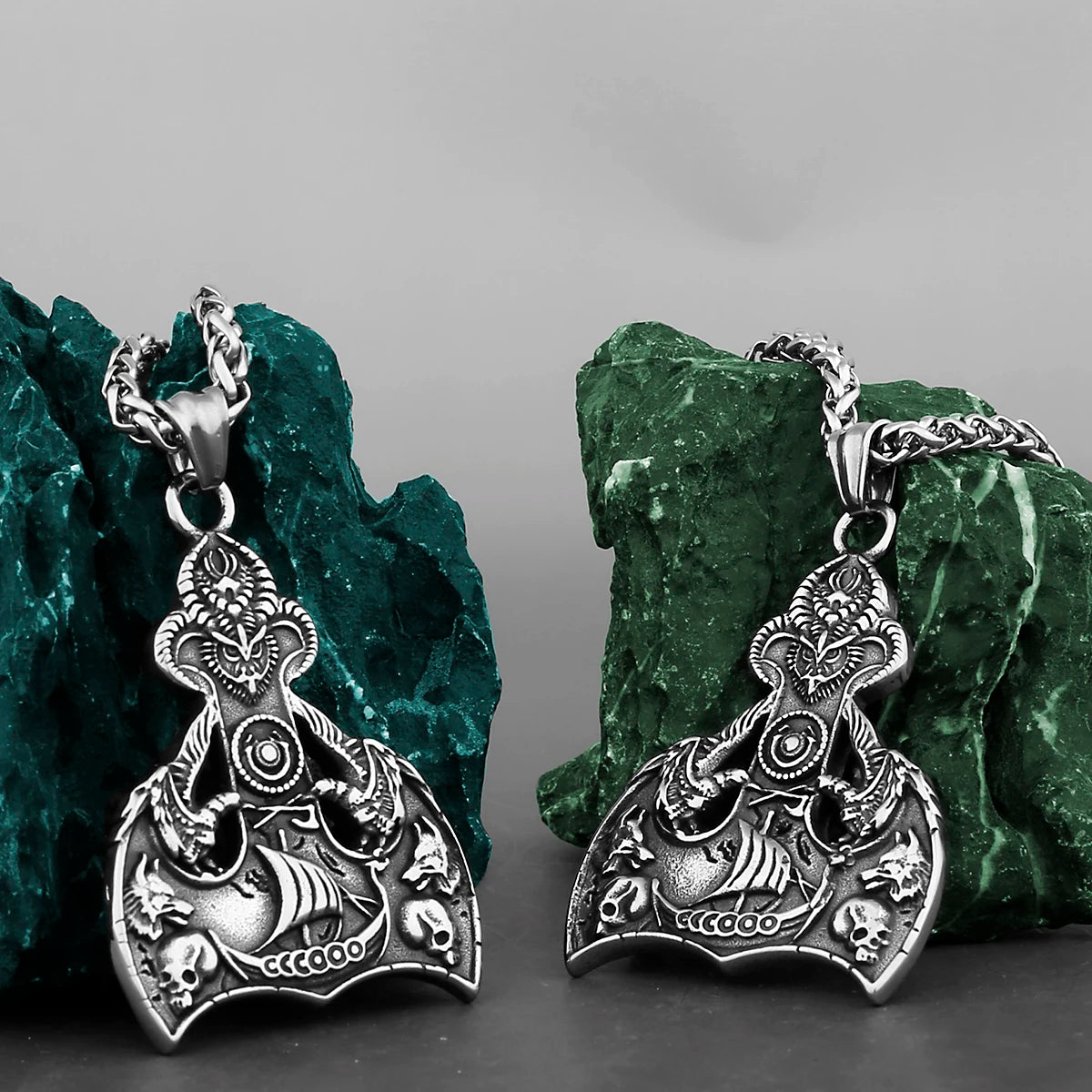 Pendentif Drakkar Viking