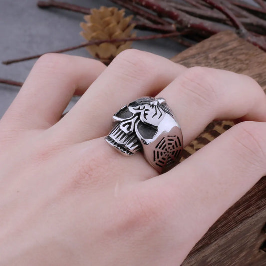 Bague SpiderSkull