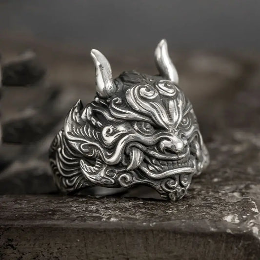 Bague Masque de Mahakala