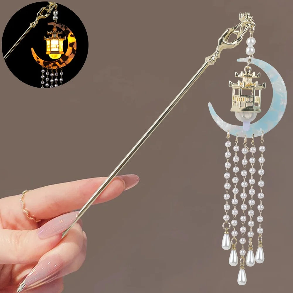Hair stick Lantern