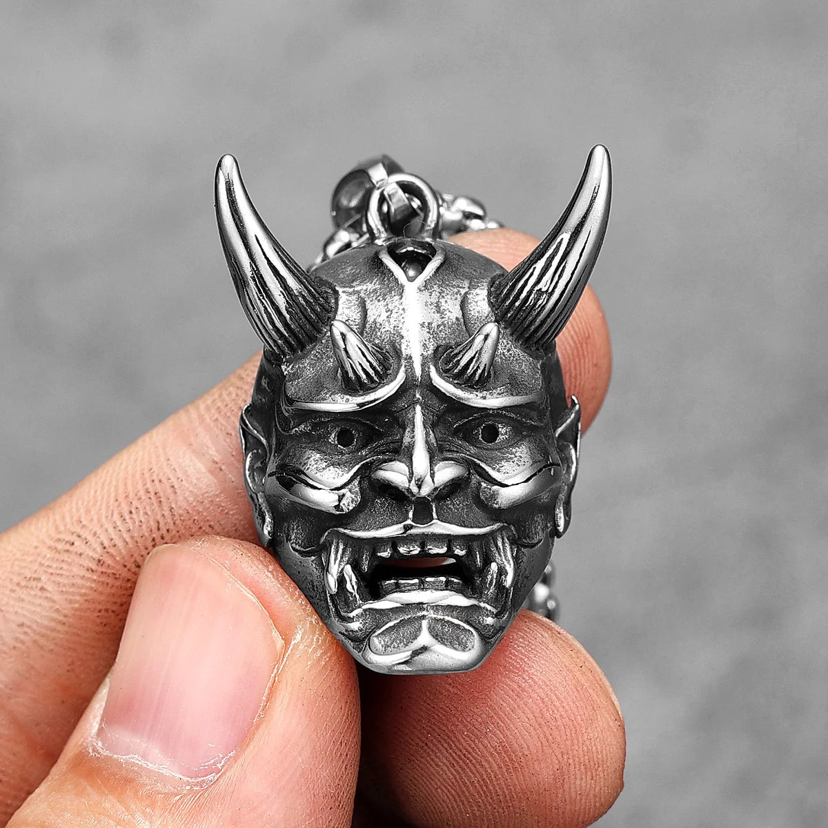 Pendentif Masque de Samurai