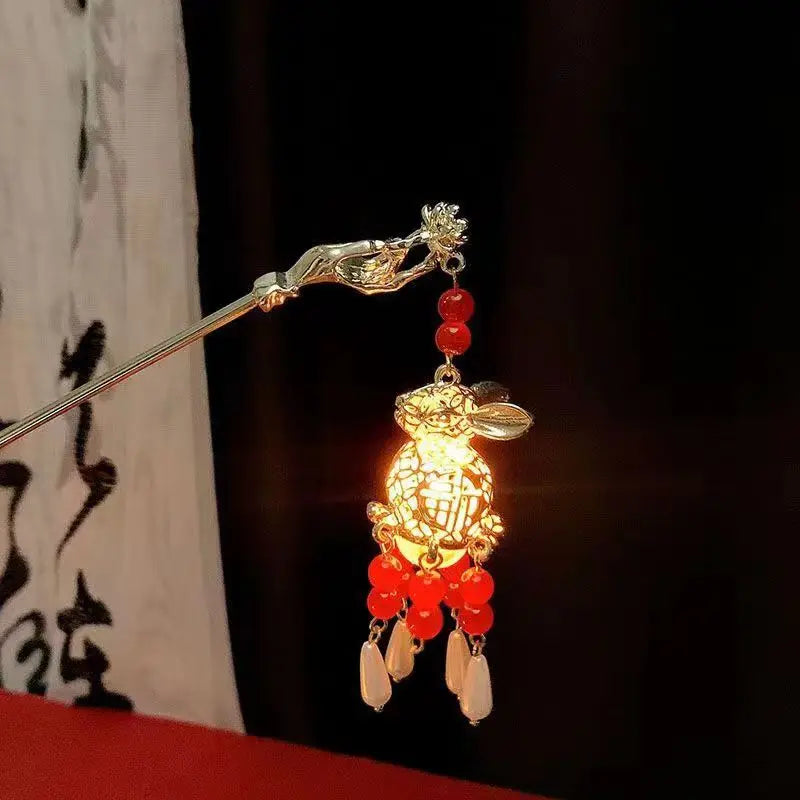 Hair stick Lantern