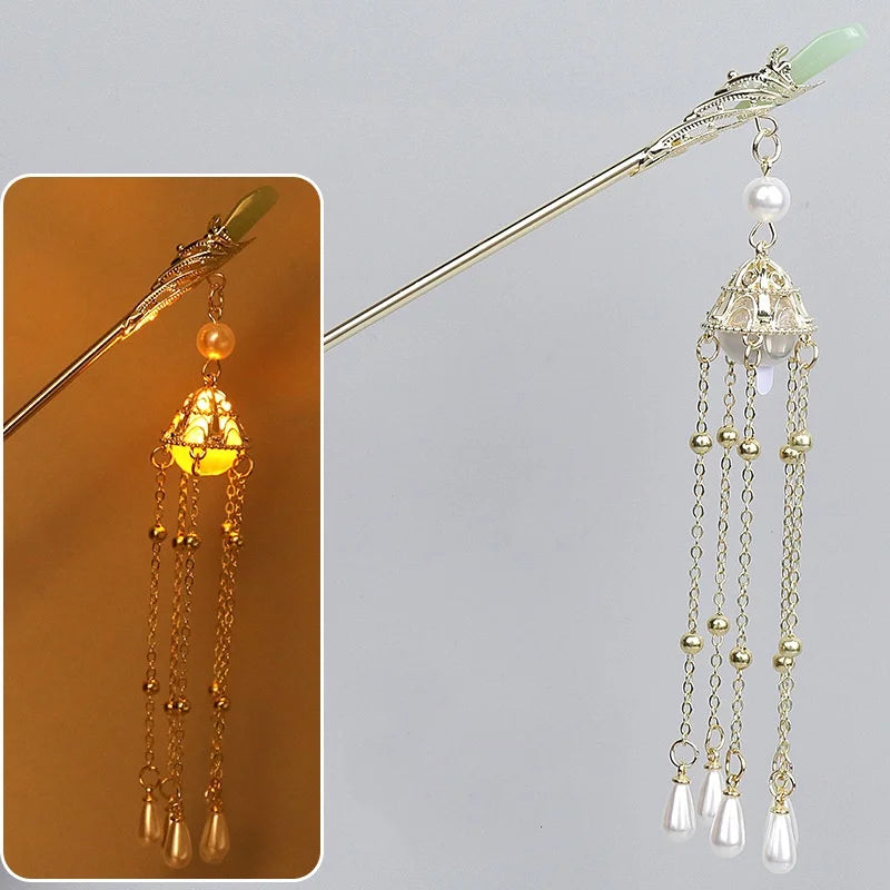 Hair stick Lantern