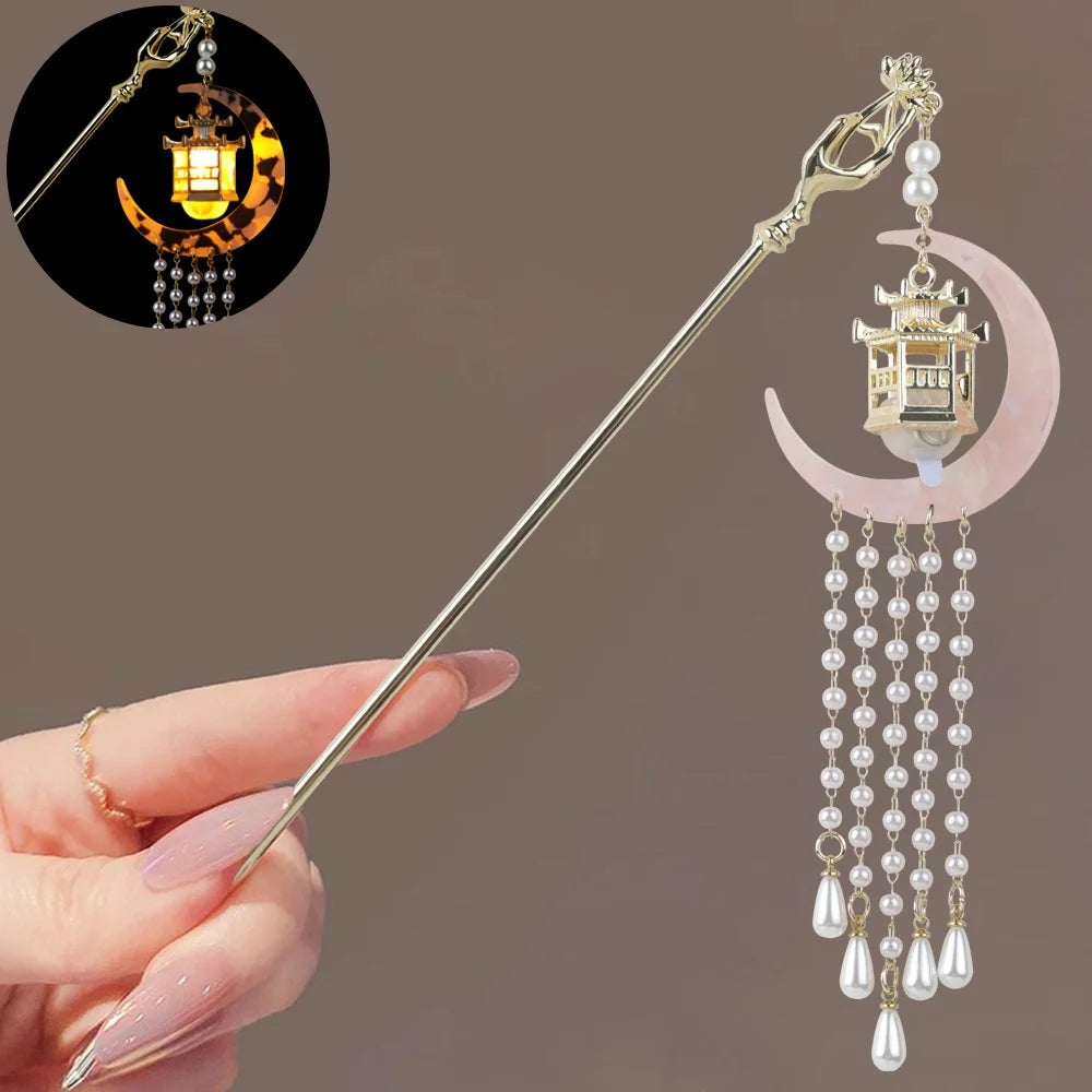 Hair stick Lantern