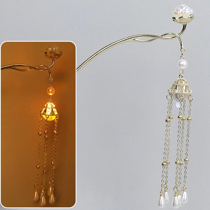 Hair stick Lantern