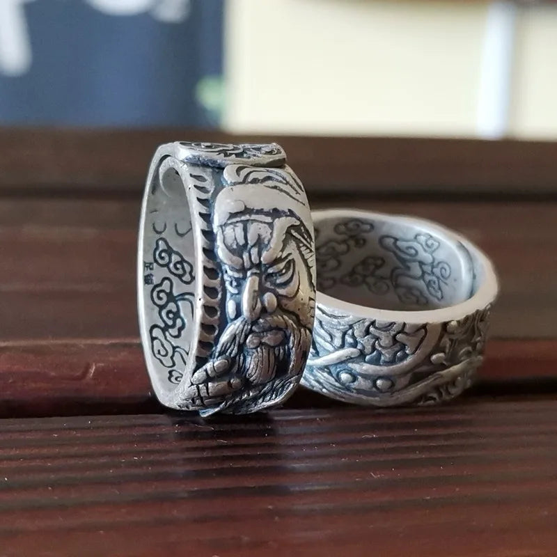 Bague Guan Gong ajustable