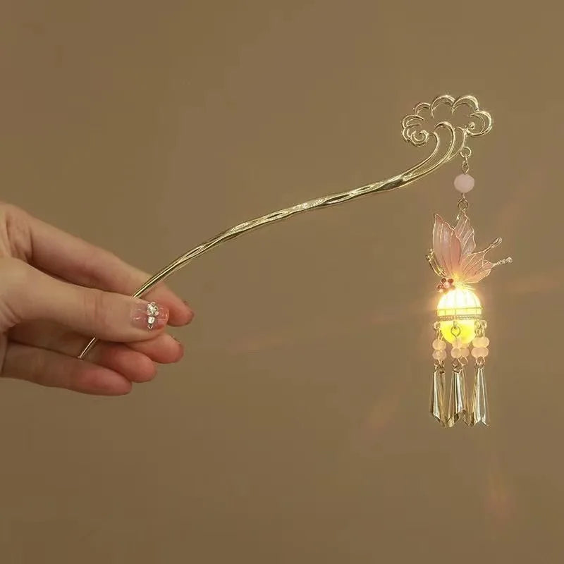 Hair stick Lantern