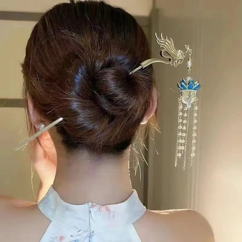 Hair stick Lantern