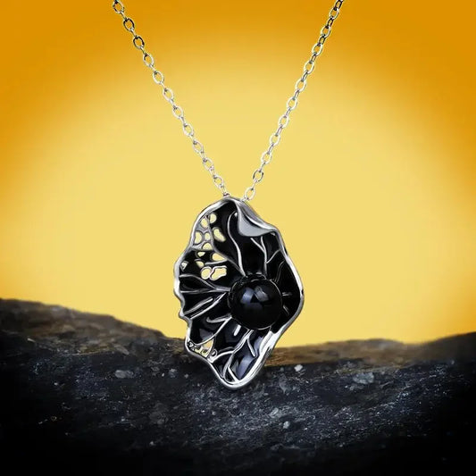 Pendentif Black Pearl Argent S925