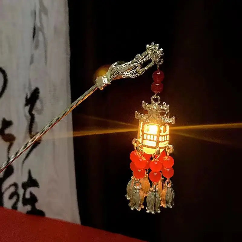 Hair stick Lantern
