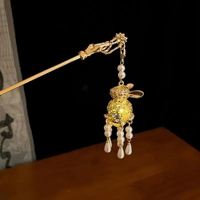 Hair stick Lantern