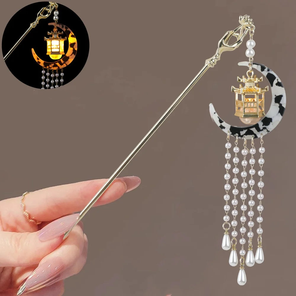 Hair stick Lantern