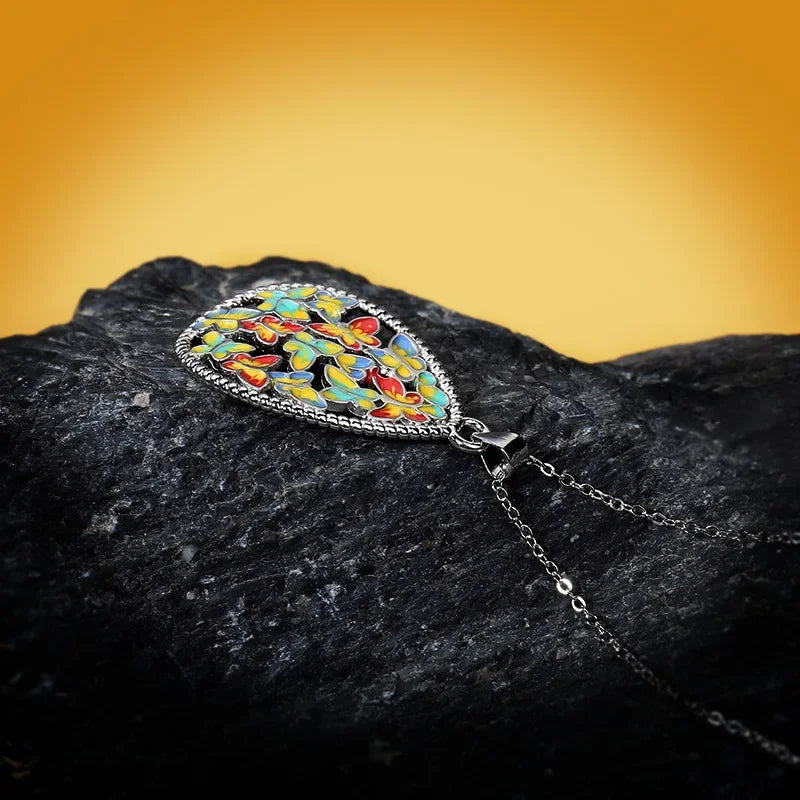 Pendentif Nuage de Papillon