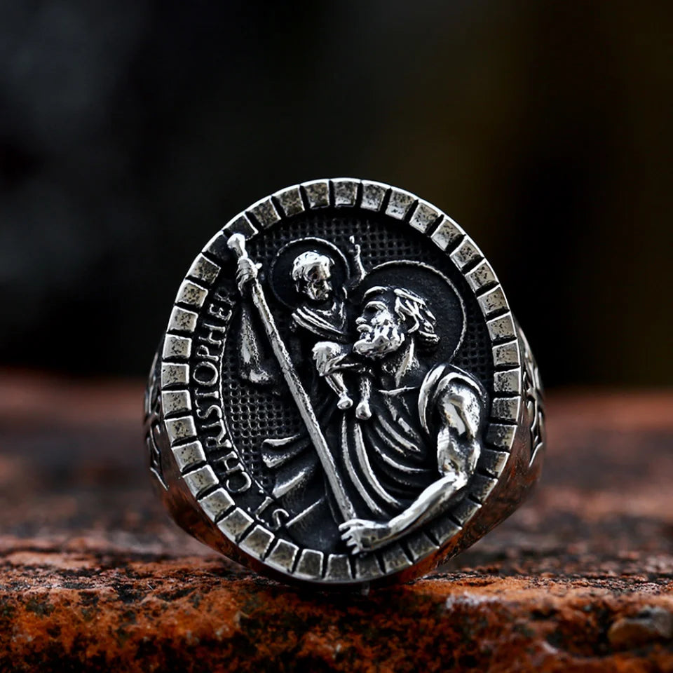 Chevalière Saint-Cristopher